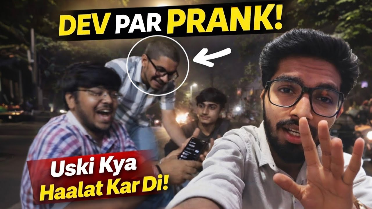 Public Me Dev Ke Saath Prank 😈 | End Tak Dekho 😂🔥