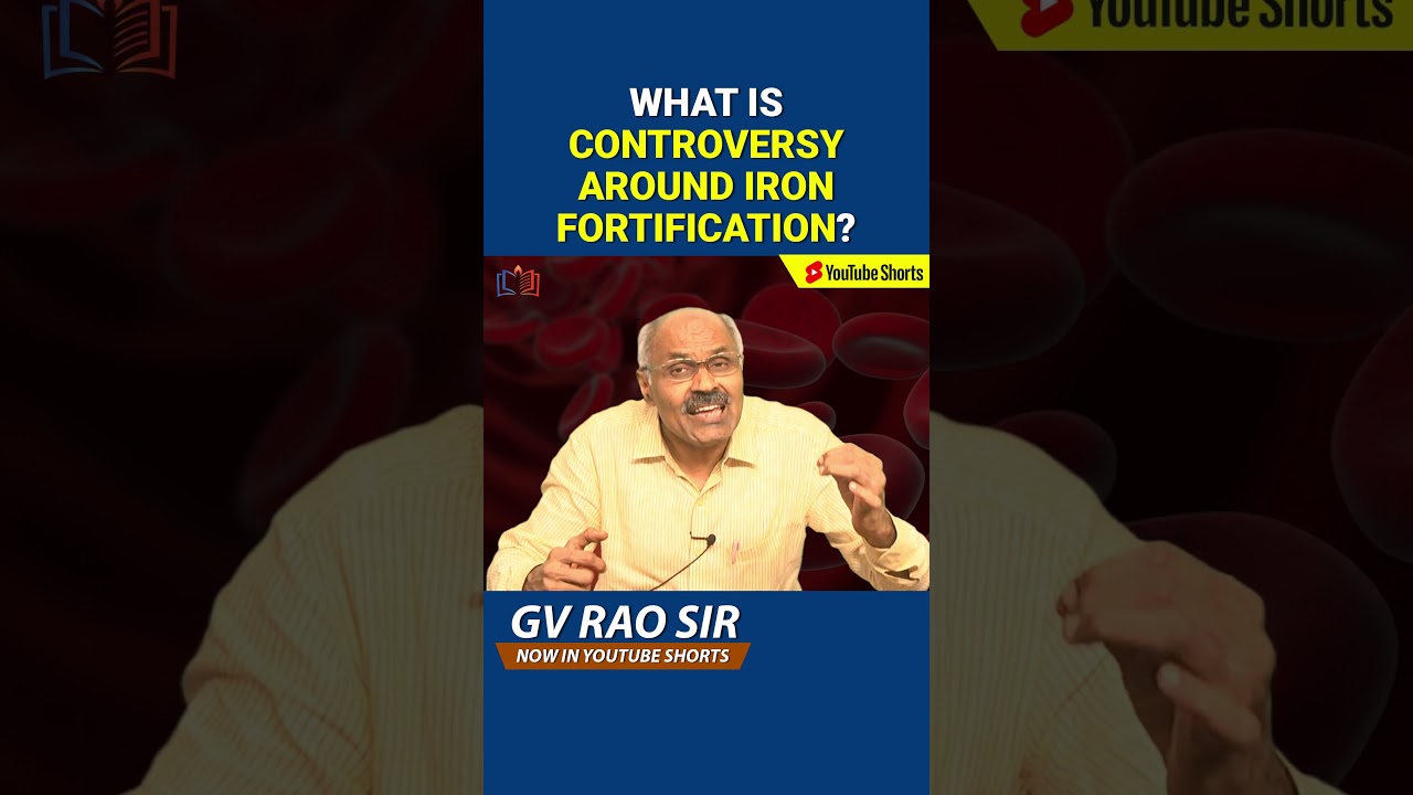 What is Controversy around Iron Fortification? ... #irondeficiency #anemia #fortification