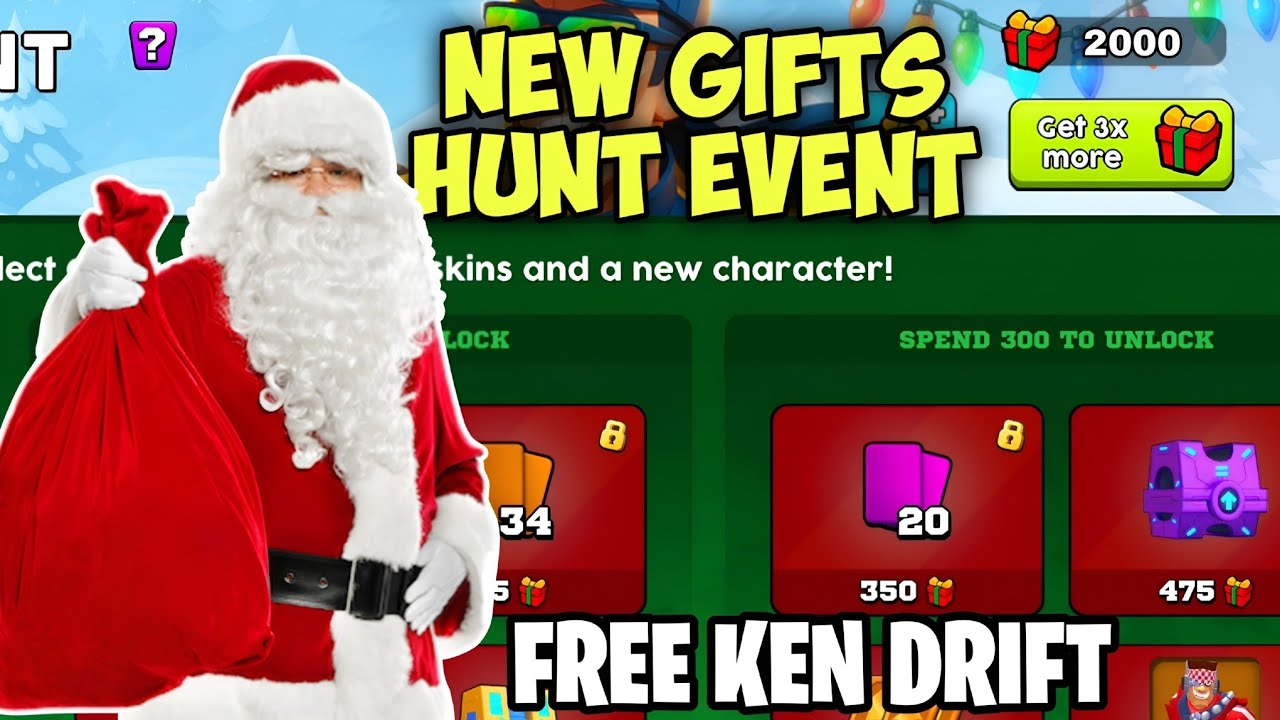 How to Get FREE Ken Drift 🔥 | Gifts Hunt Event Frag Pro Shooter 🎅