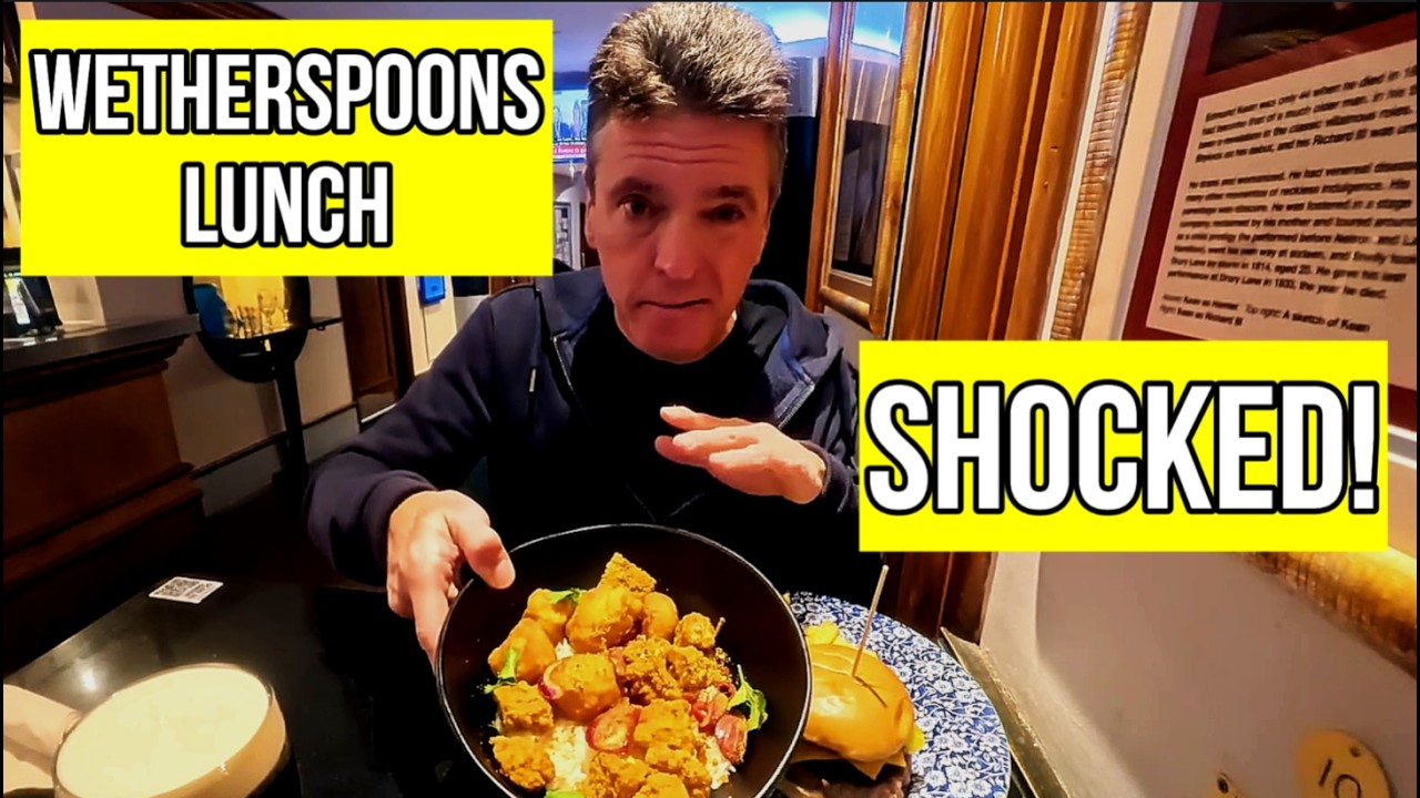 I Ate Lunch at Wetherspoons and I Was SHOCKED! #1 Montagu Pyke, Soho, London