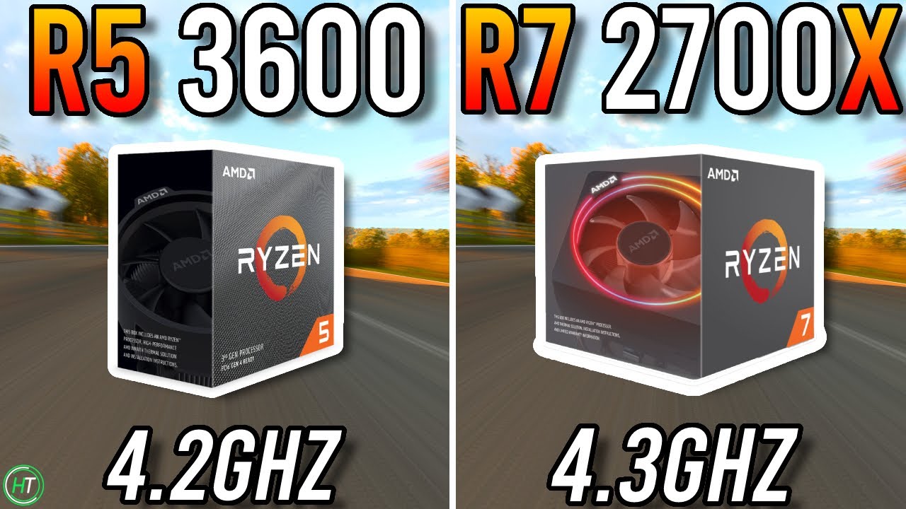 Ryzen 5 3600 vs Ryzen 7 2700X Benchmarked in 2023 - RTX 3070