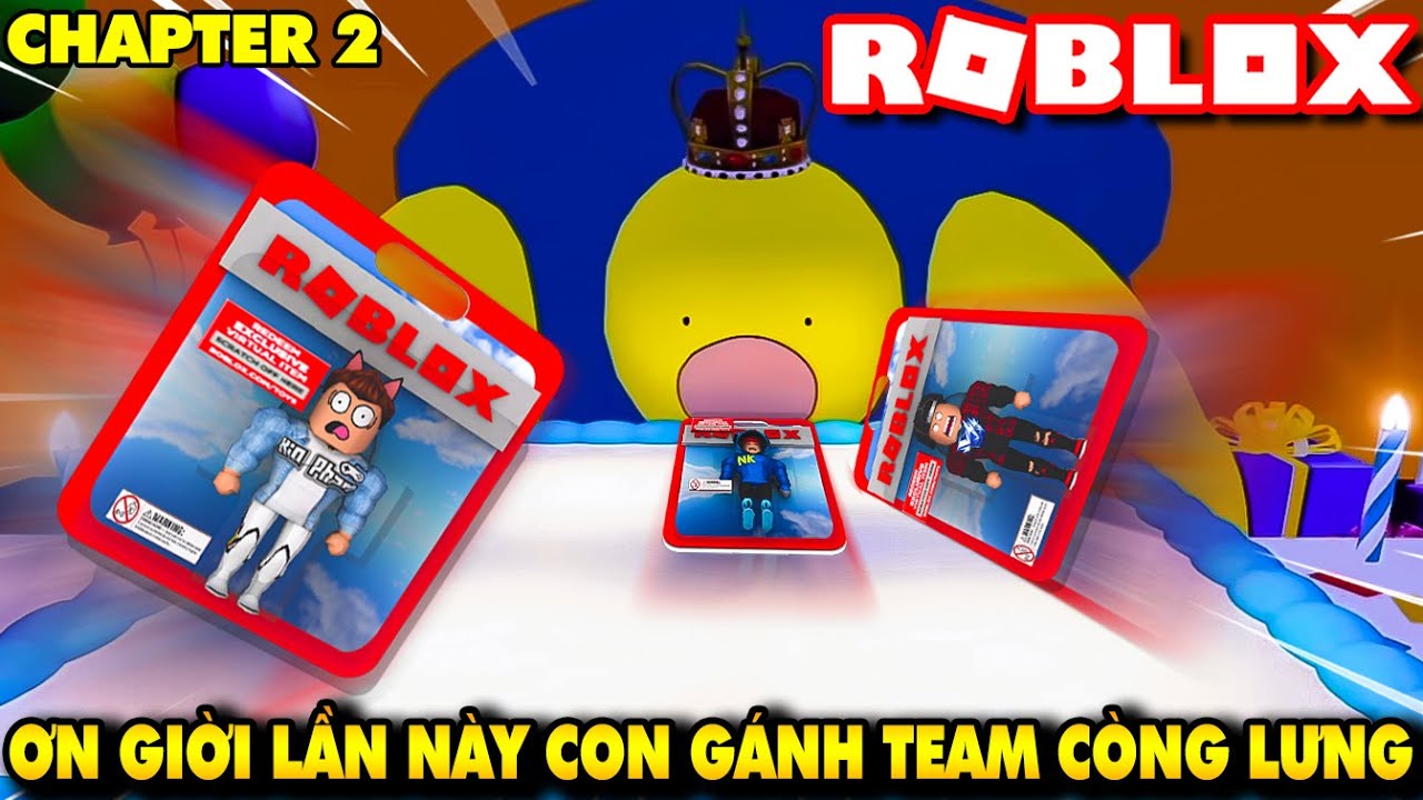 Roblox | LẦN NÀY KIA GÁNH CÒNG LƯNG GIÚP VAMY NAMLKUN TRỐN KHỎI NHÀ MÁY ĐỒ CHƠI - Us Are Toys Chap 2