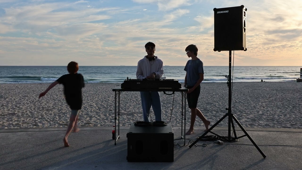 Another Winter Australian Sunset Beach DJ Set