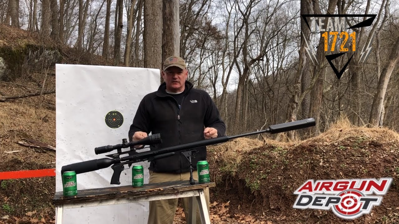 Plinking with the AirForce Texan .257 Cal