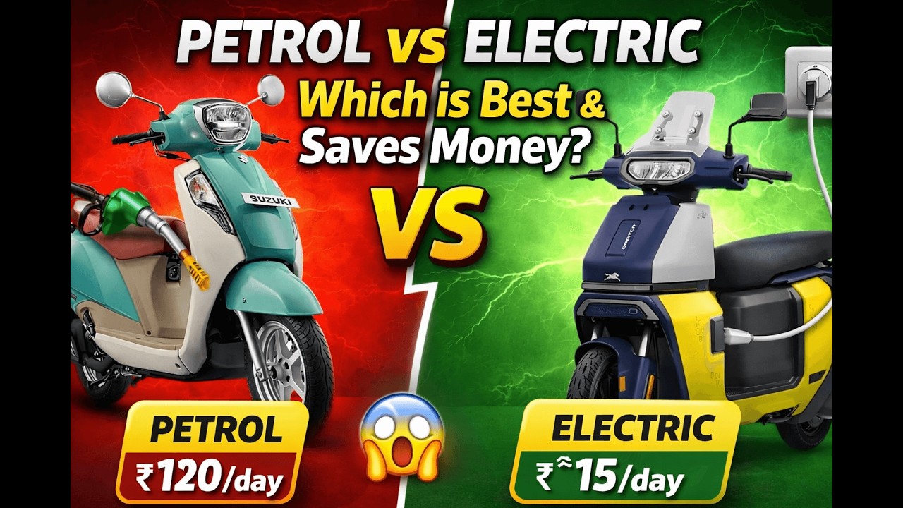 Petrol vs Electric Scooter – Which Saves More Money in 2026? 💰|Tamil