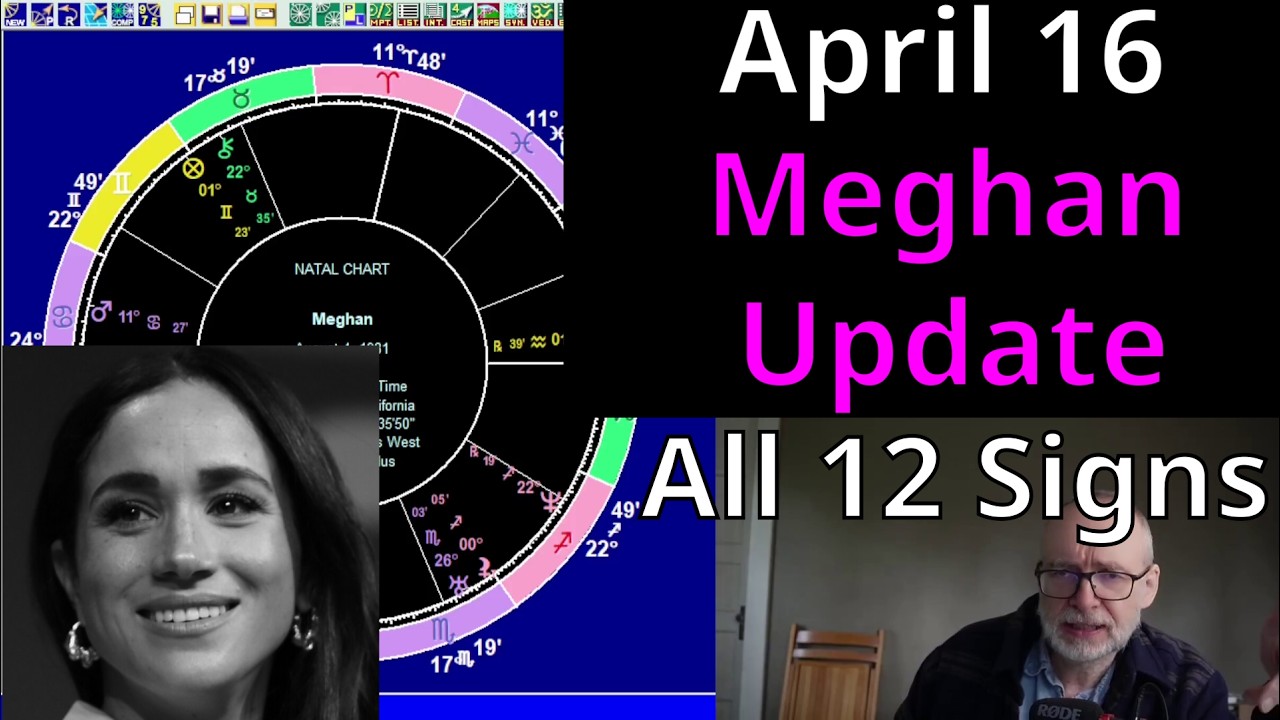 Thurs April 16 2026: Astrology, All 12 Signs, Meghan update