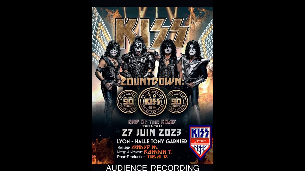 KISS Full Concert Lyon 27 juin 2023 - Multicam