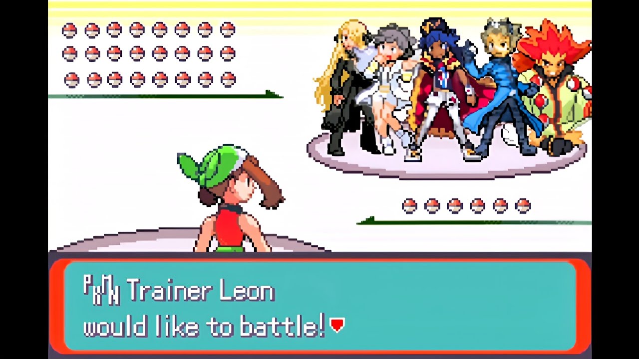 Pokemon Emerald Horizons - The Masters Eight, 32 Fight Gauntlet ('Veni, Vidi Vici', 192v6 Hard Mode)