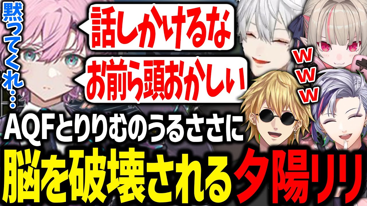 AQFとりりむがうるさ過ぎて頭がパンクする夕陽リリさんが面白すぎたｗｗｗ【にじさんじ/切り抜き/ow/にじさんじOW杯】