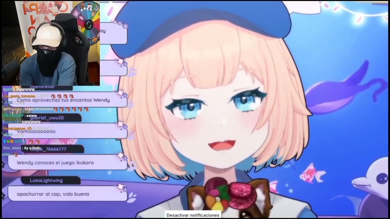 Wendy se entera de que Capitan gato era vtuber y lo quiere usar como peluche 