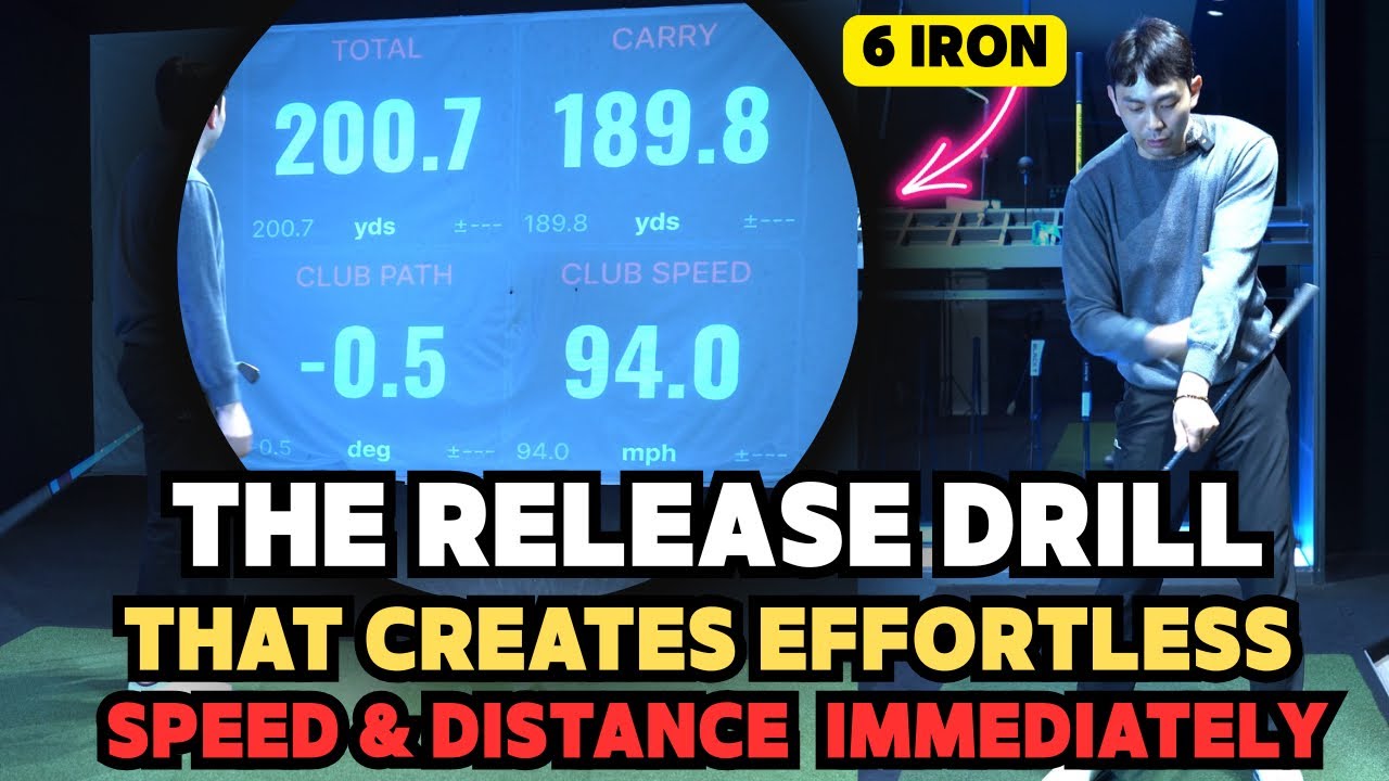 Create Effortless Speed With This One Drill | How I Hit My 6 Iron 200 Yards!