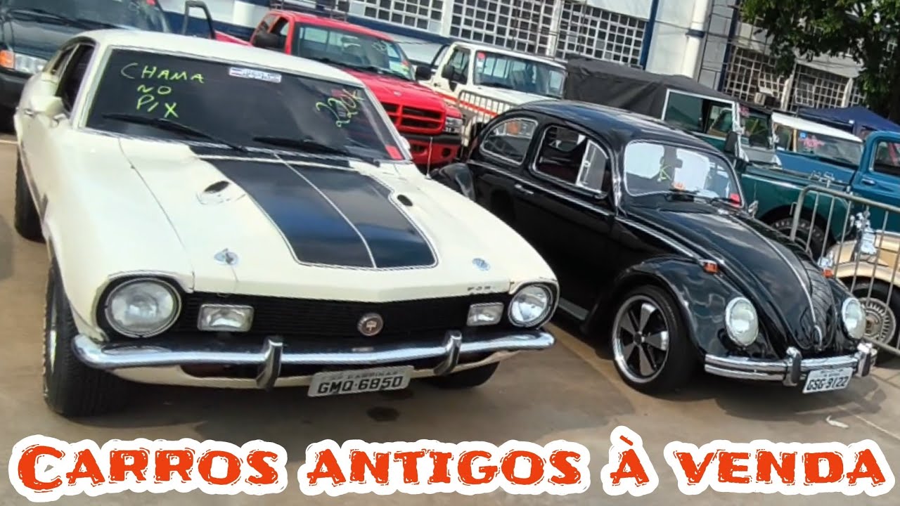 OLHA SÓ TODOS À VENDA 8º ENCONTRO E EXPOSIÇÃO DE CARROS ANTIGOS NO CAMPO DE MARTE  SÃO PAULO PARTE 3