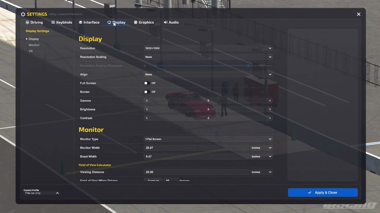 2025 iRacing Updated UI Tour
