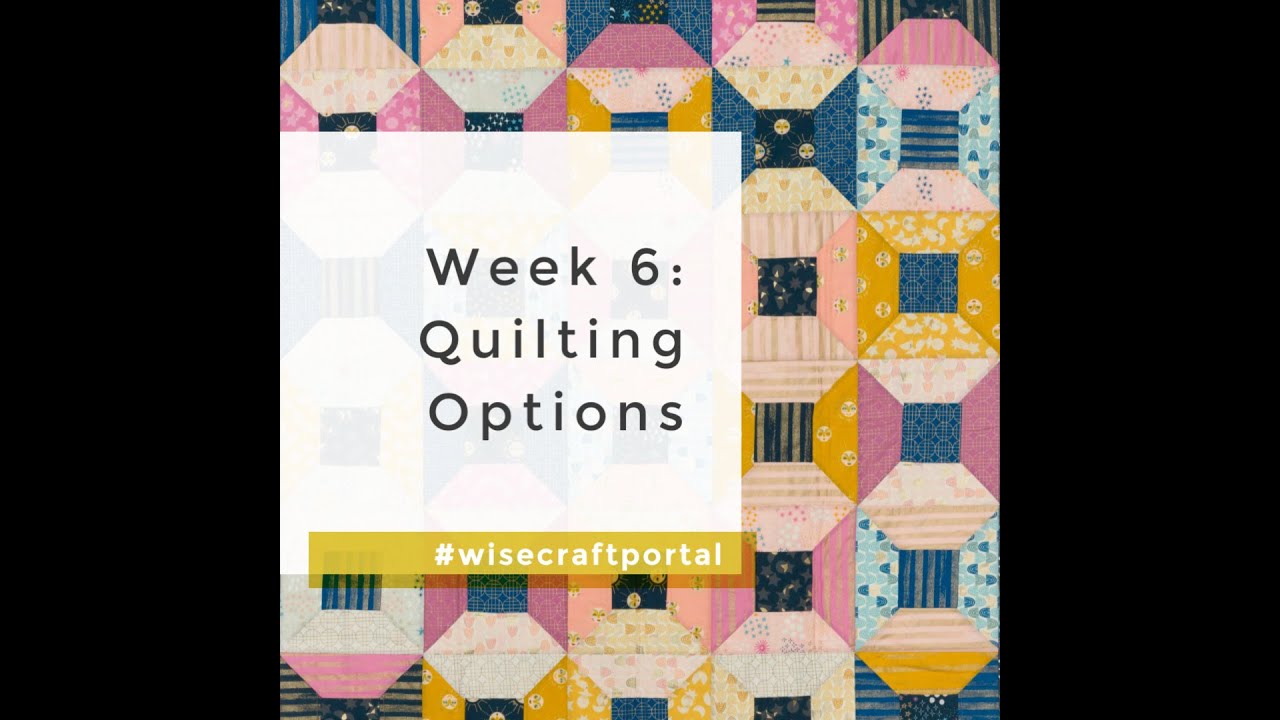 Portal Quilt Sewalong Week 6