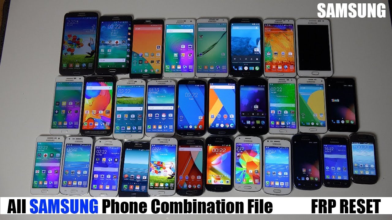 All Samsung Phone Combination File 2018 | FRP Remove Solution |