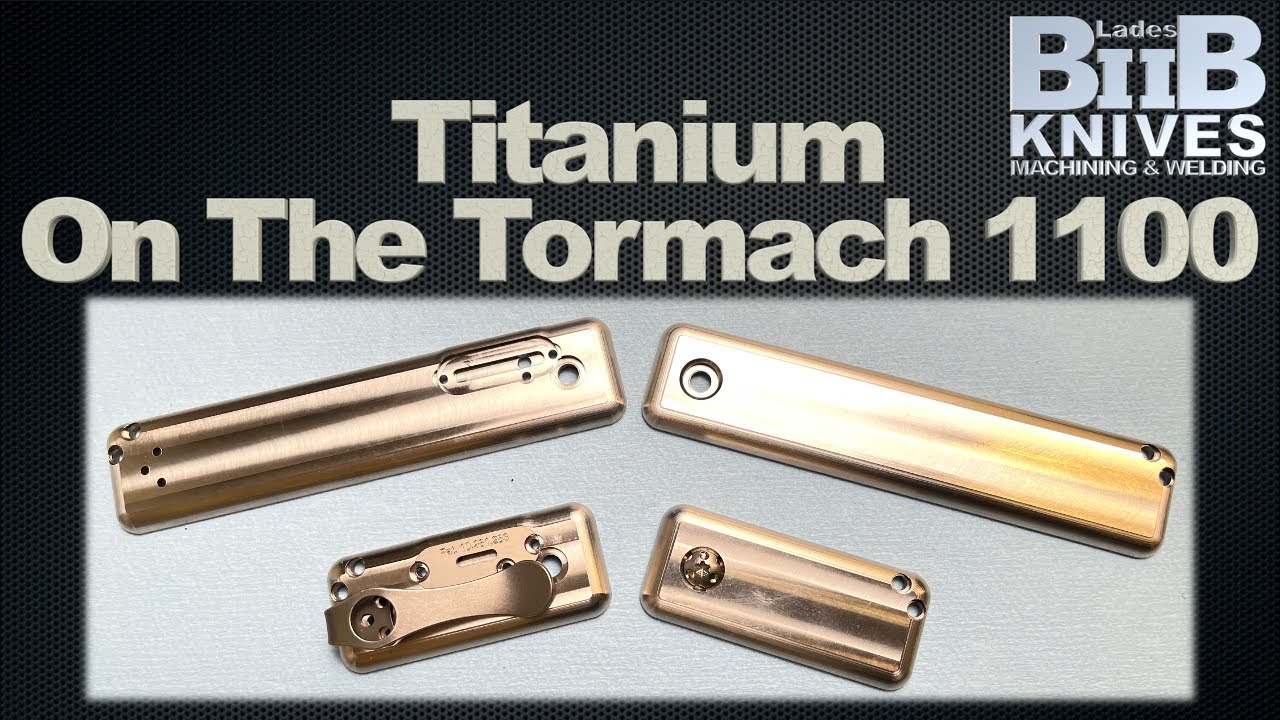 Cutting Titanium On The Tormach 1100MX - Prototyping New Designs