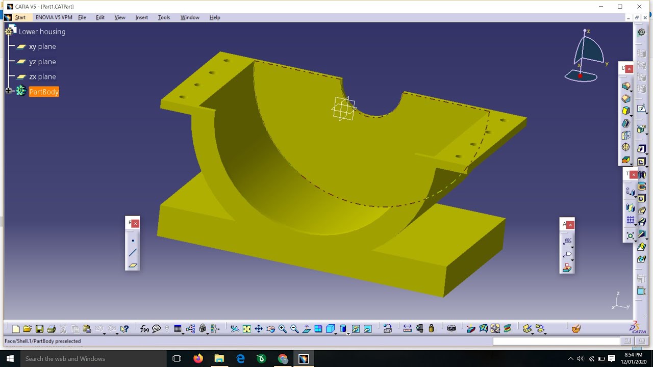 LOWER HOUSING OF MOTOR BLOWER ASSEMBLY| Part 2