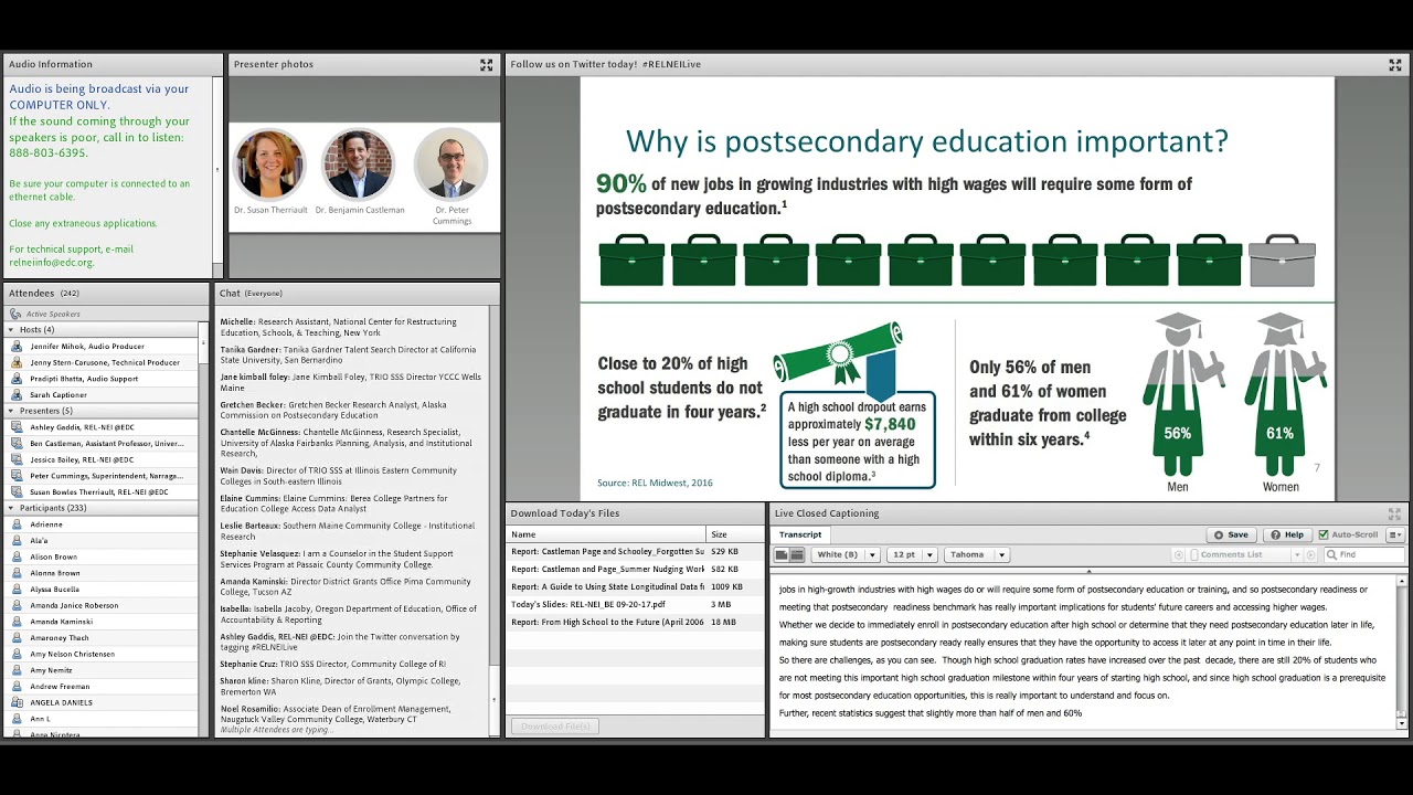 Postsecondary Education and Attainment Challenges (REL Northeast)