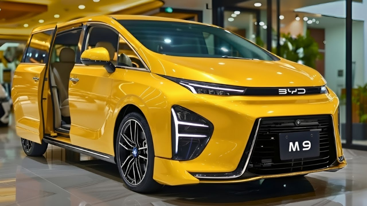 BYD M9 First Look – The $50K MPV That’s Too Good for Lexus!