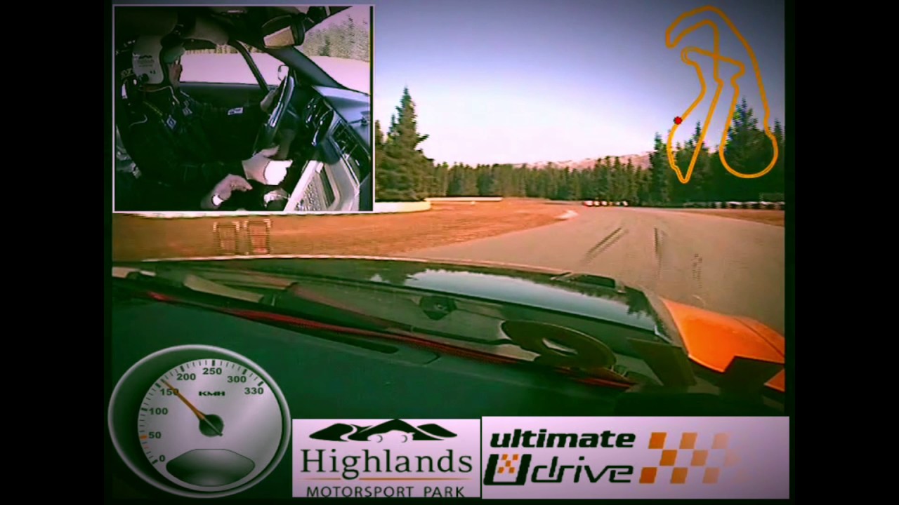 Paraplegic Using Hand Controls to Drive a V8 Supercar on Race Track
