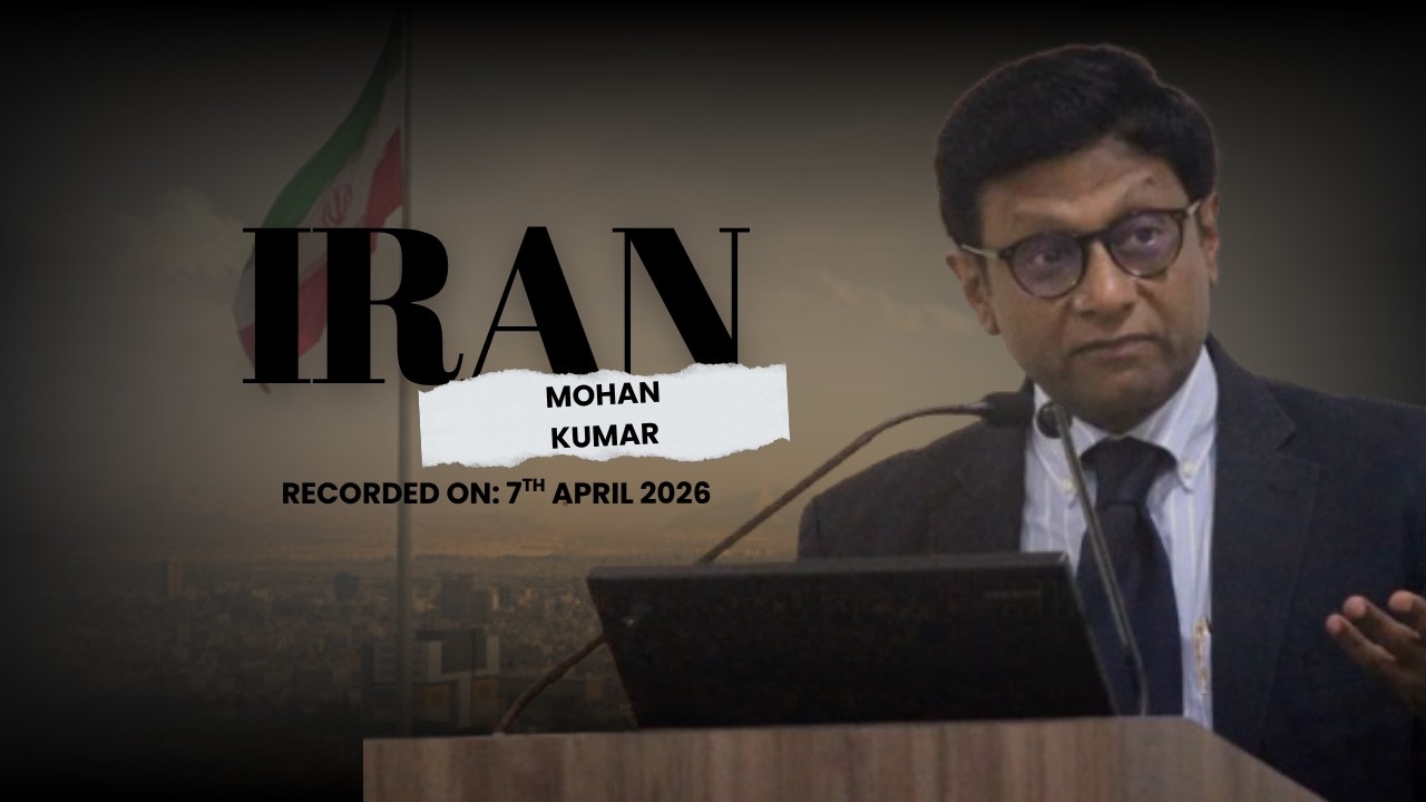 *Why Conflict* is here | Ambassador Dr. Mohan Kumar | India&rsquo;s Foreign Policy | JSJC | JGU