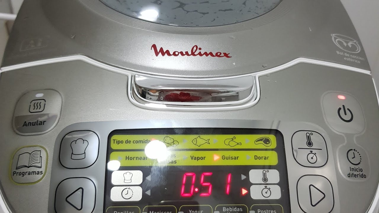 Robot de cocina moulinex 45 programas/2019