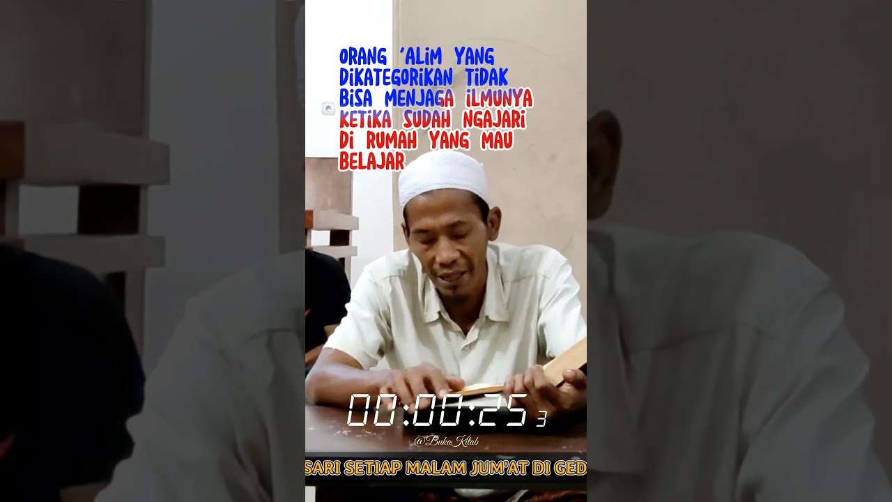 JANGAN BERGURU PADA ORANG 'ALIM YANG MAU NGAJARI NGAJI DIRUMAH #ngaji #kitabkuning