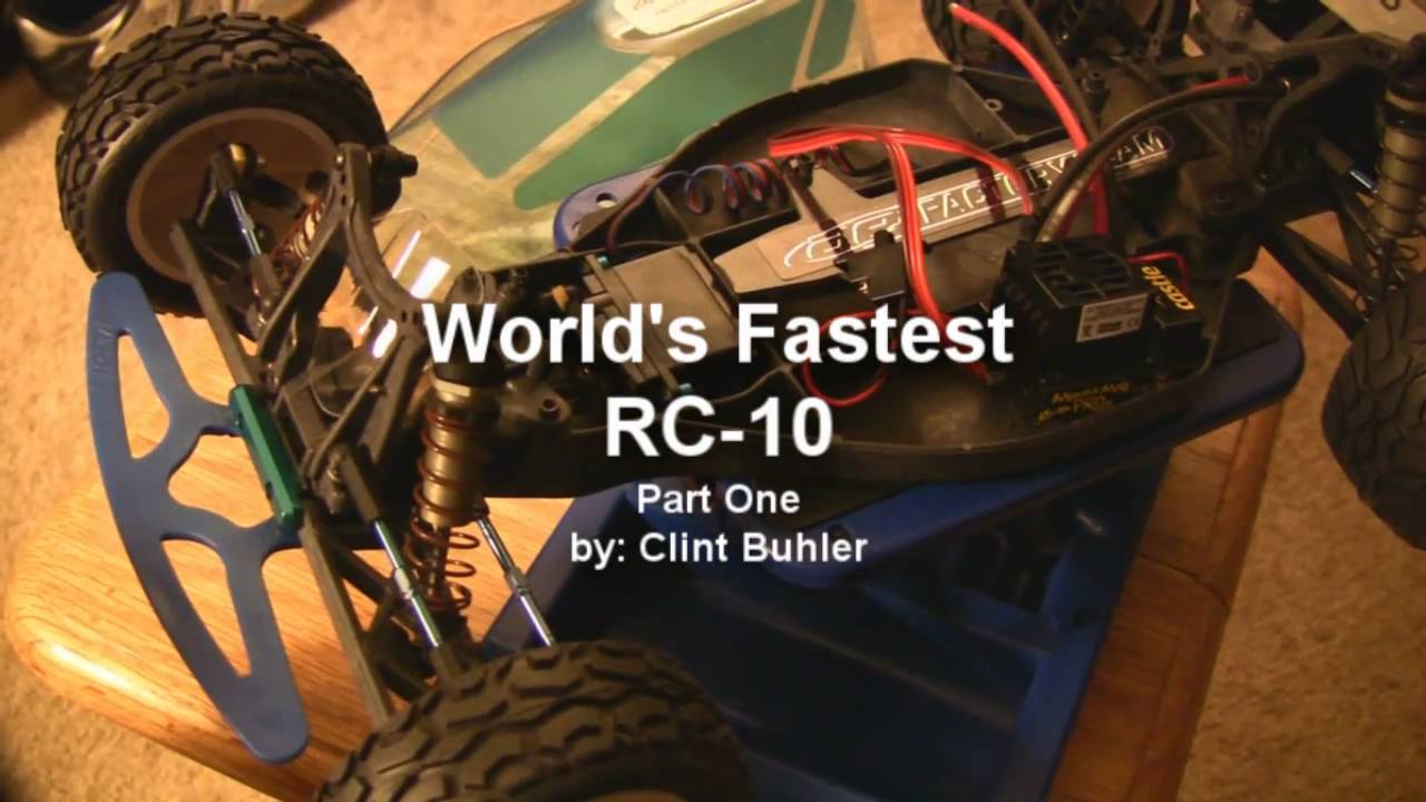 Project World's Fastest RC10 Brushless Lipo Part 1