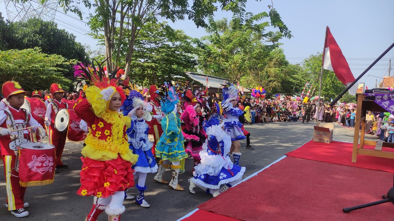 Meriah...Festival Drumband Tingkat Desa Jagalempeni | Peserta 1 | SDN Jagalempeni 05