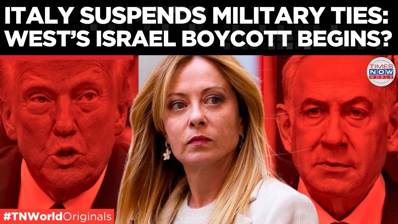 NATO VS ISRAEL? Meloni Cuts Israel Military Ties, Italy Draws Red Line On Hormuz & Lebanon Conflict!
