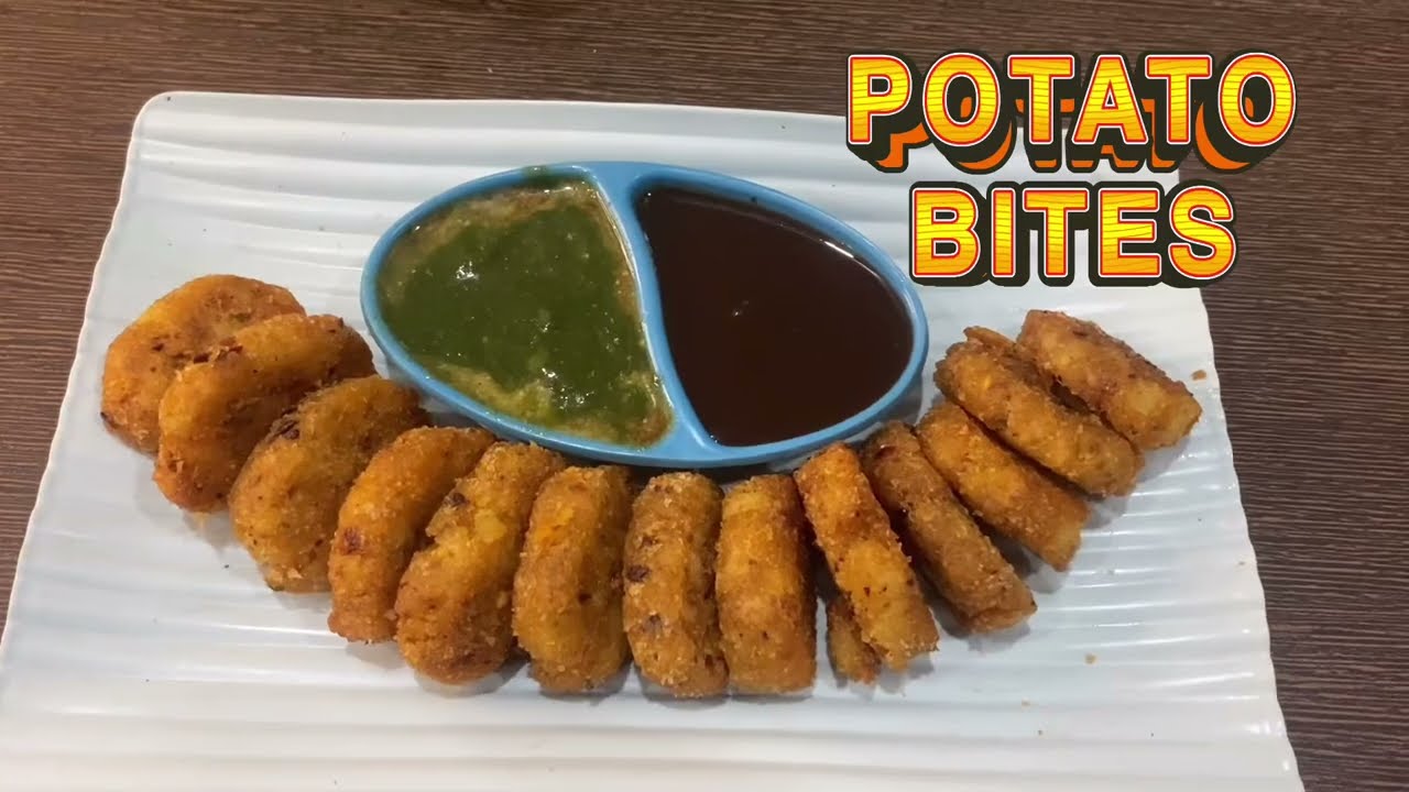  Crispy Potato Bites Recipe 😋 | Easy Evening Snack | Chatpata Aloo Bites Fry