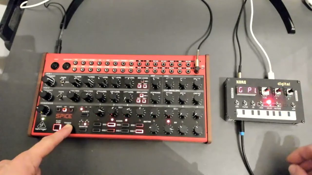 Behringer Spice - First Look at the sequencer