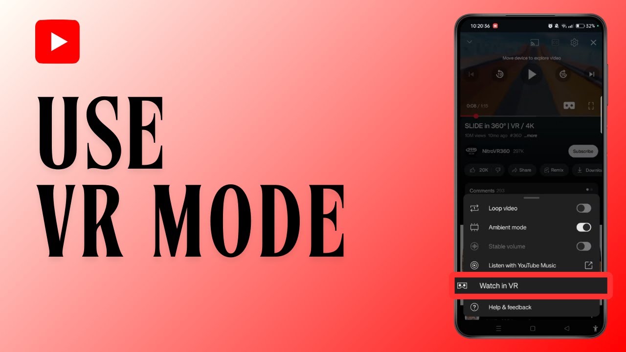 How to Use VR Mode in YouTube
