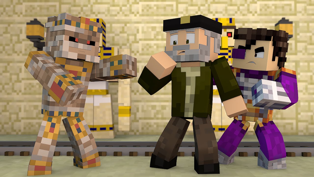Minecraft | EL ANTIGUO EGIPTO !! c/ Vegetta | Minijuego BUILD BATTLE