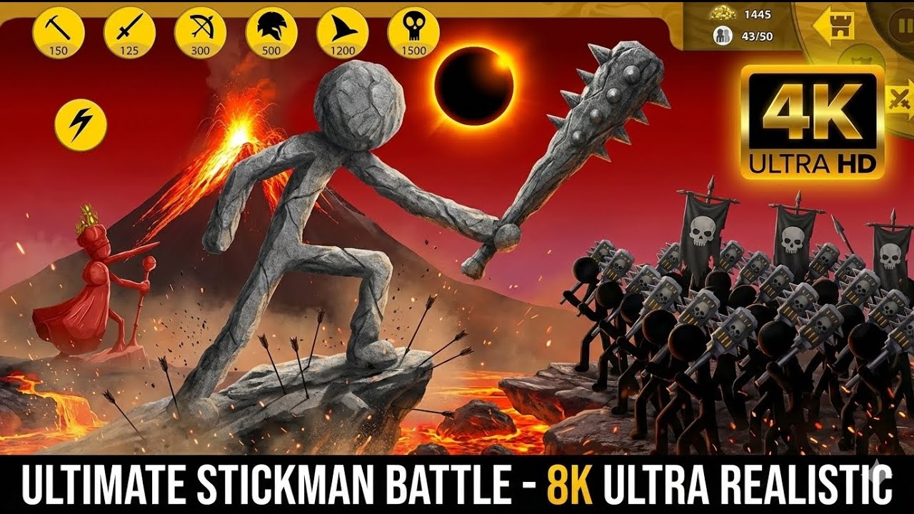 The Perfect Noob Plays Stick War Legacy Giant War  | Game Play #stickwarlegacy #stickman