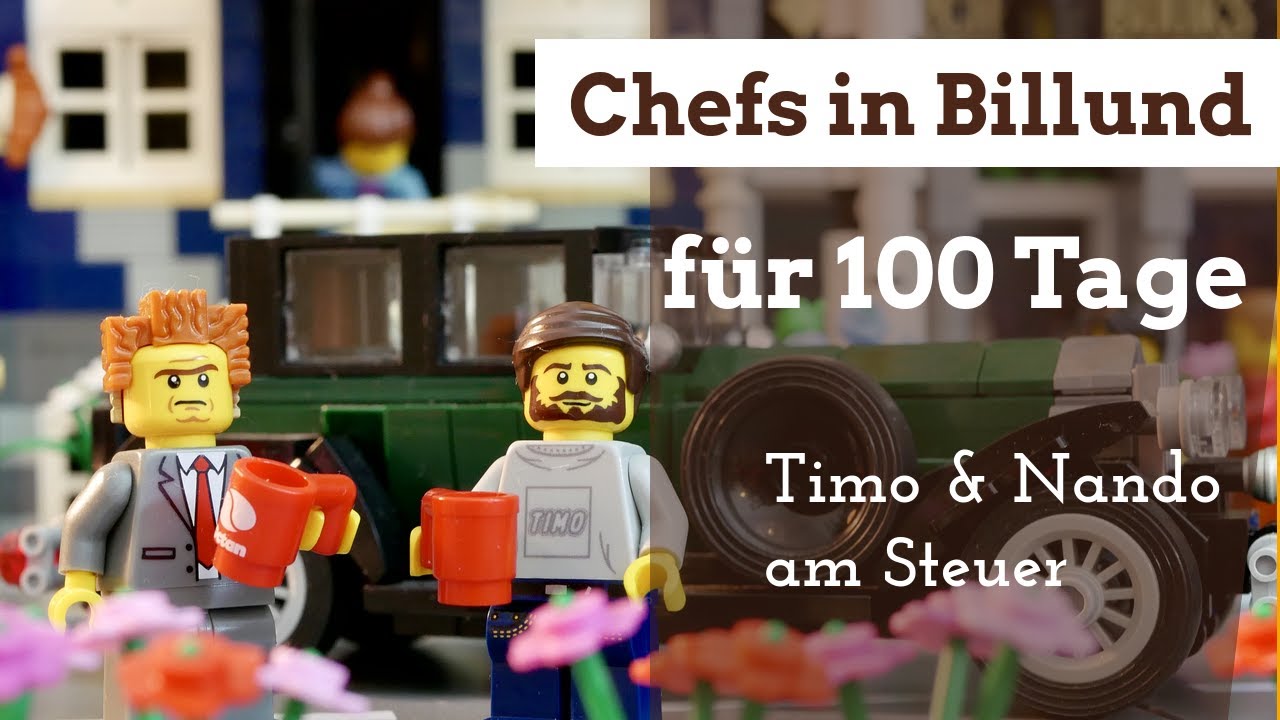 Smalltalk: 100 Tage als LEGO Chef in Billund - was w&uuml;rden wir machen?