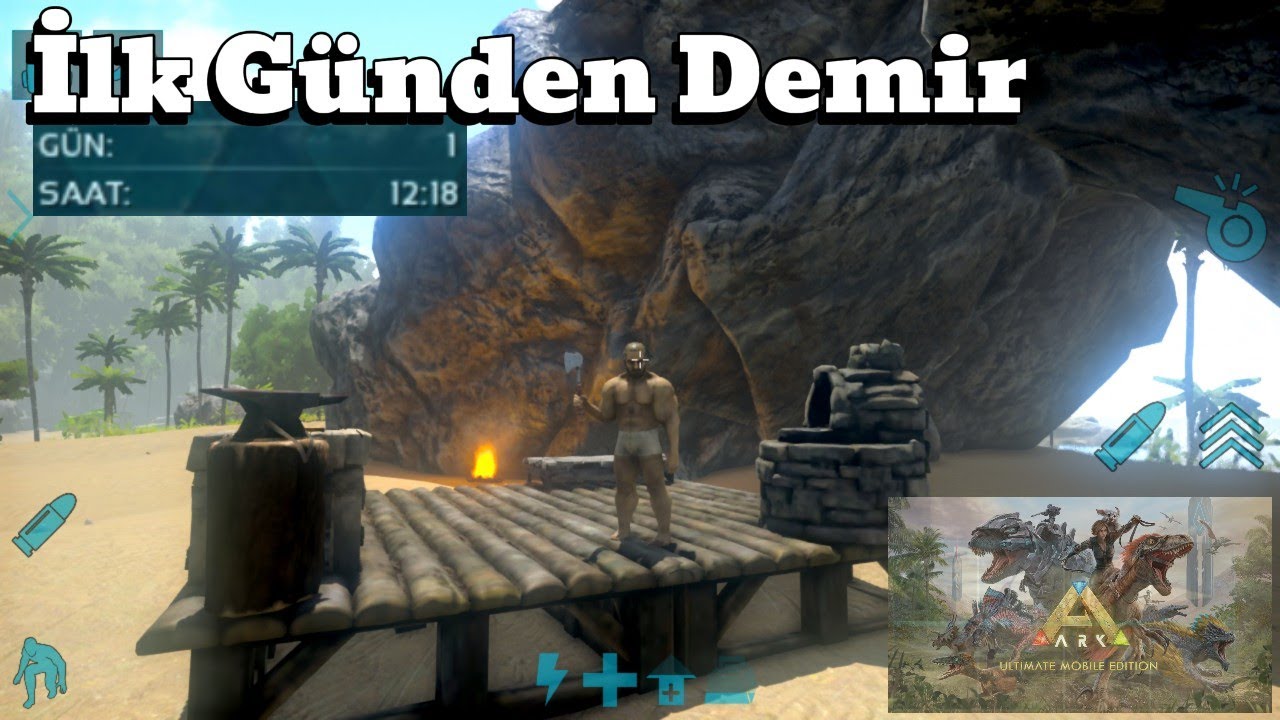 İlk Günden Demir Çağı | ARK: Ultimate Mobile Edition | Emülatör