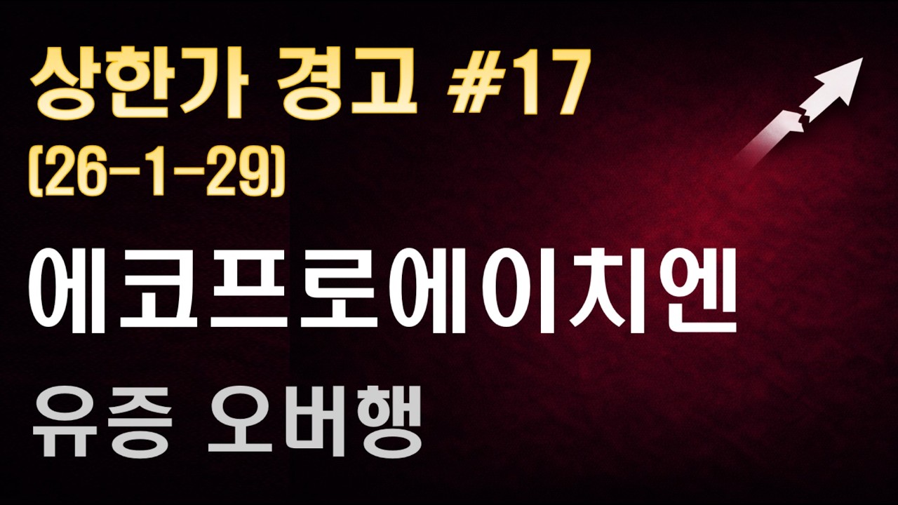 2024년 유증의 보답인가? 에코프로에이치엔 상한가, 수급으로 읽어보자