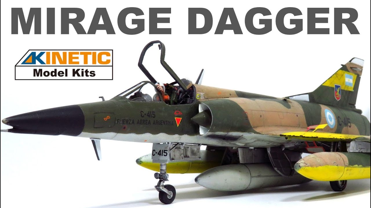 KINETIC - MIRAGE DAGGER - 1/48 Scale Aircraft Model