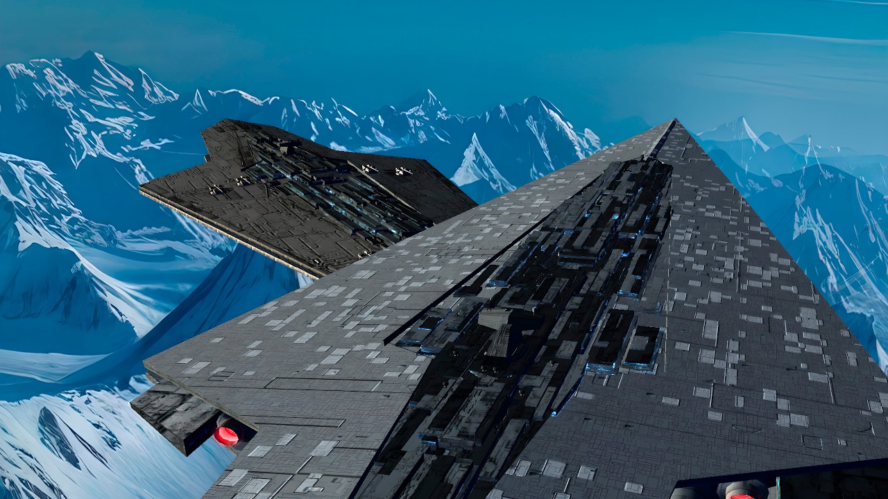 Executor Mark I vs Mark II | Super Star Destroyer Battle | Empire at War