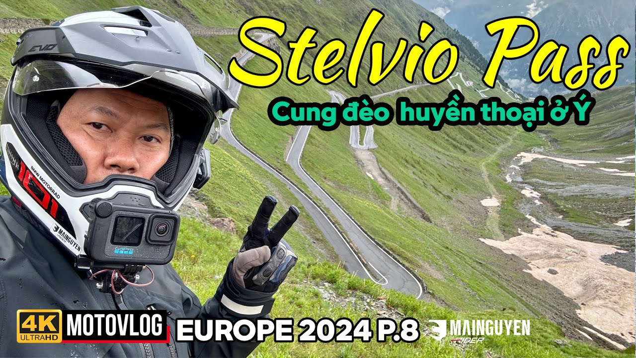 CHÂU ÂU P8: DẬY SỚM, TÁCH ĐOÀN, QUYẾT TÂM TRẢI NGHIỆM BẰNG ĐƯỢC ĐÈO STELVIO HUYỀN THOẠI Ở Ý