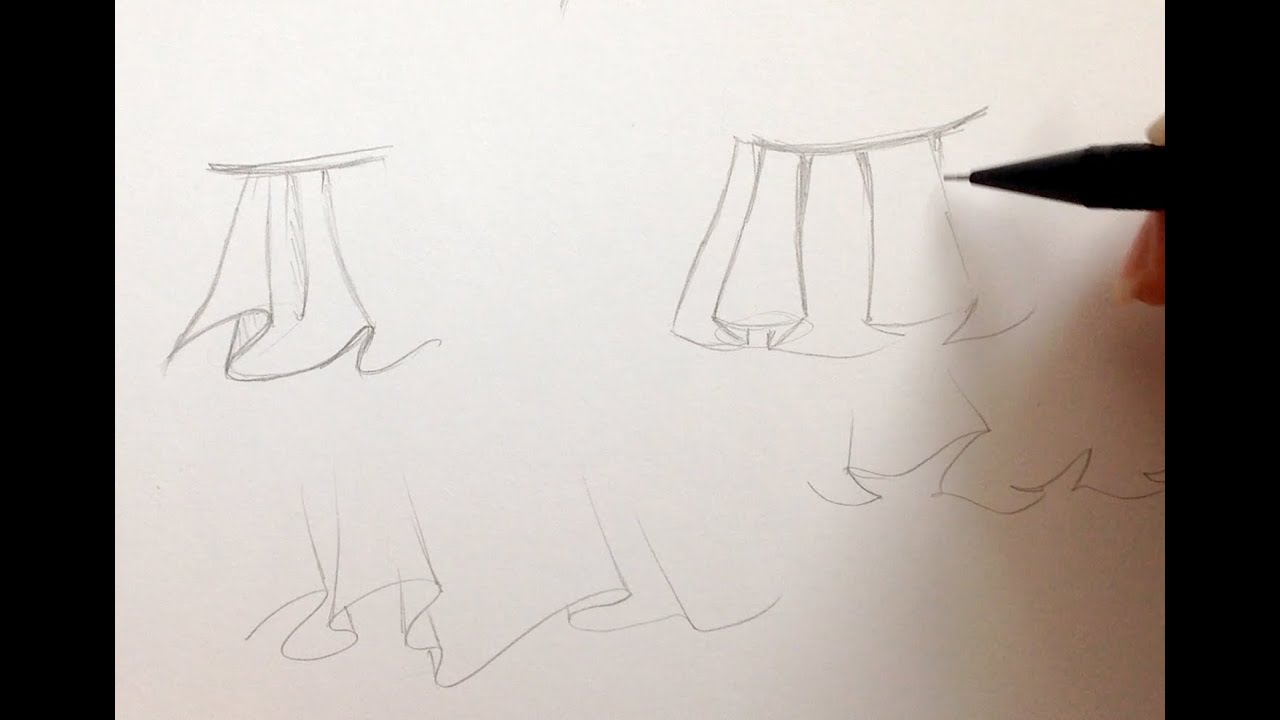 How to Draw Manga Clothes Wrinkles and Skirts [The Lazy Way]