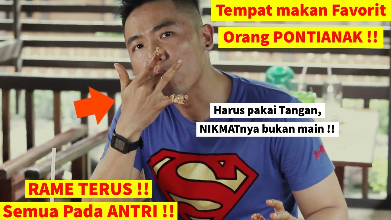 RUMAH MAKAN FAVORIT ORANG PONTIANAK !! RAME BANGET !! #verdyhartanto #kulinerpontianak #rumahmakan