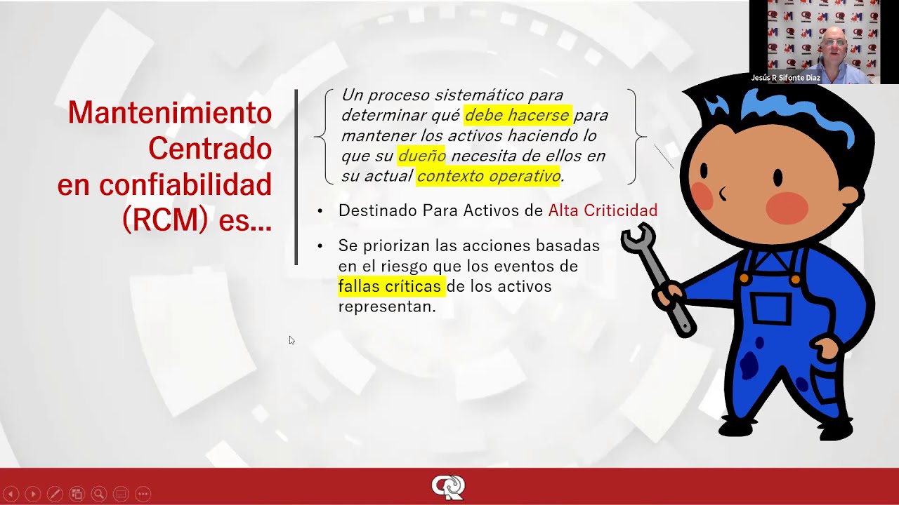 CURSO TALLER: Optimización práctica del RCM con RCM-R