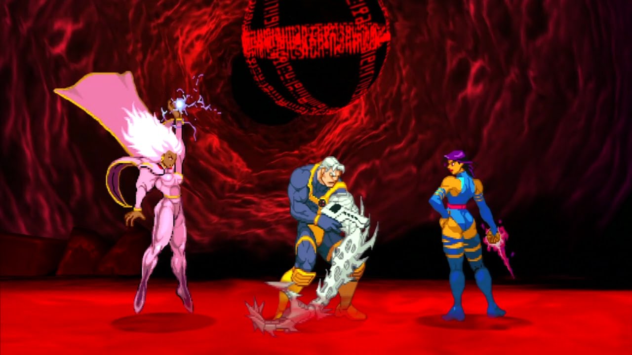 Marvel VS Capcom 2 - Storm/Cable/Psylocke - Expert Difficulty Playthrough