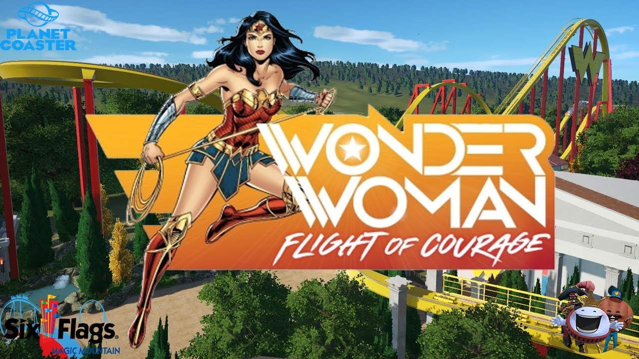 Wonder Woman Flight Of Courage 🎢 onride/offride POV Six Flags Magic Mountain NEW 2022 Prediction