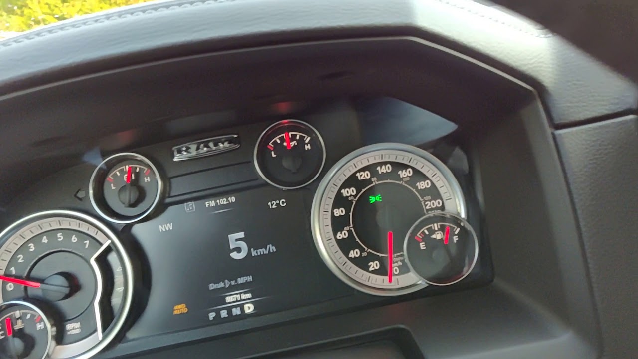 Dodge Ram 5.7 Hemi Sport 2018 0-100km/h Stock