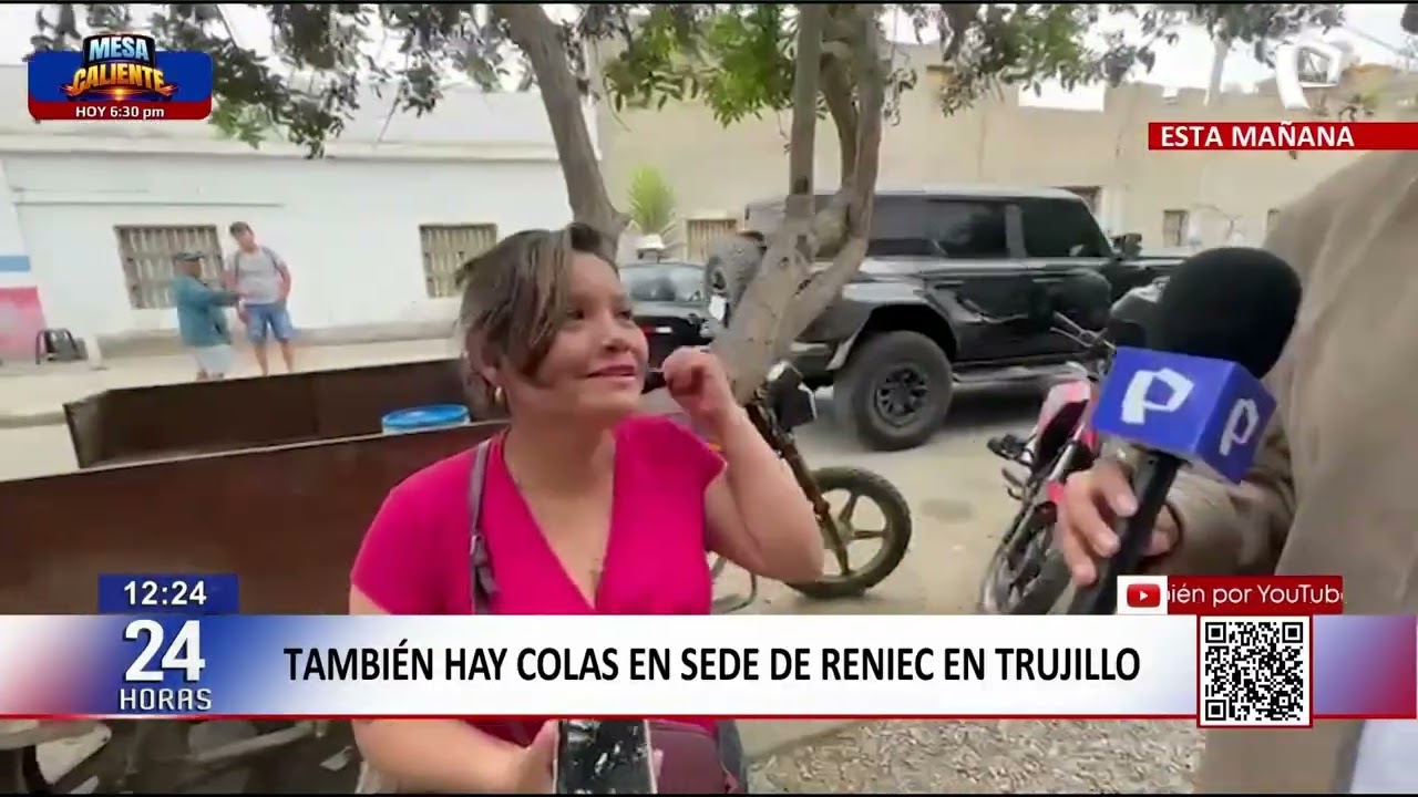 Trujillo: largas colas en Reniec generan malestar entre ciudadanos