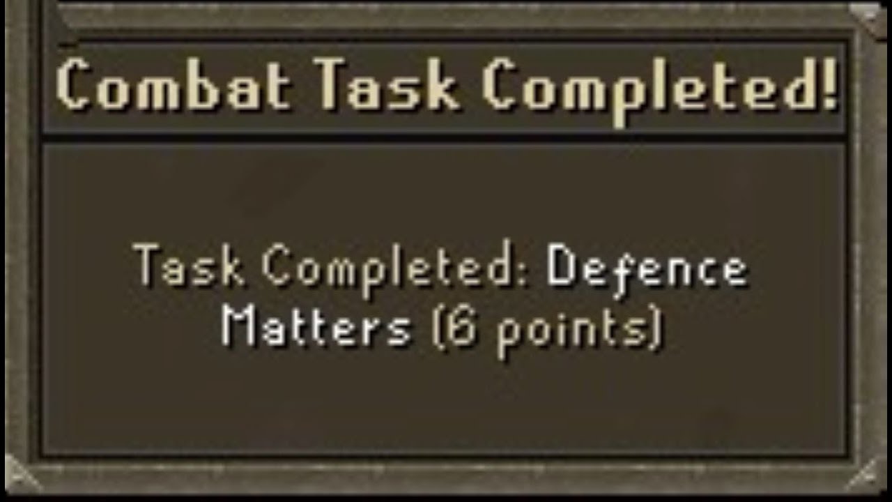 Bandos: Defence matters GM CA Example (OSRS)