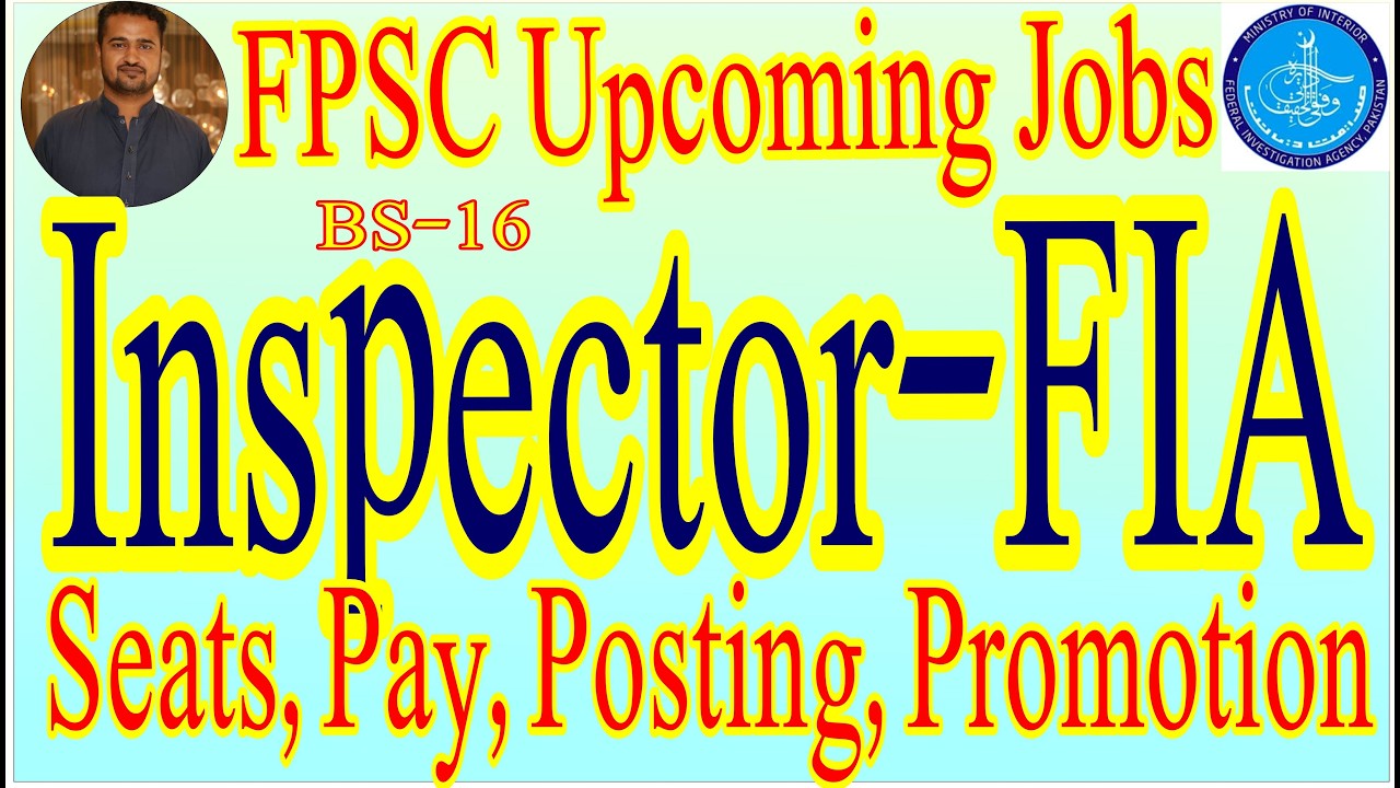 Inspector FIA jobs 2026 | FPSC upcoming jobs | Inspector FIA syllabus | FPSC jobs 2026 | GKZone